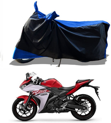 DeepShakshi AUTOMOTIVE Waterproof Two Wheeler Cover for Yamaha(YZF R25, Blue)
