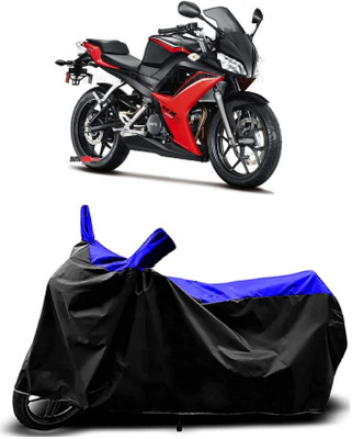VESMEI Two Wheeler Cover for Hero(Karizma, Blue)