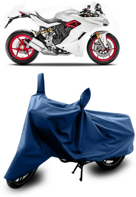SnehaSales Waterproof Two Wheeler Cover for Ducati(Blue)