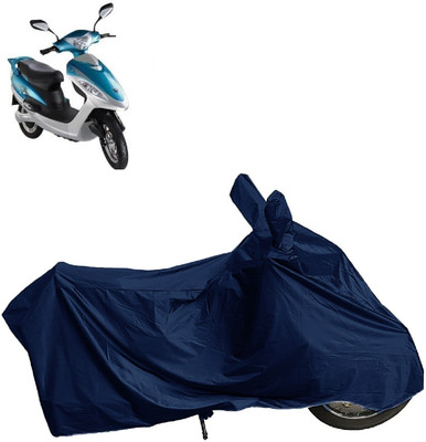DIGGU Two Wheeler Cover for BSA Motors(Diva, Blue)