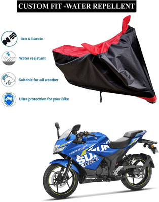 CODOKI Waterproof Two Wheeler Cover for Suzuki(Gixxer SF 150, Red)
