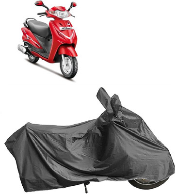 DIGGU Two Wheeler Cover for Hero(Duet VX 110CC BS6, Grey)