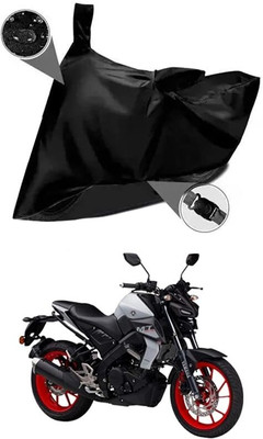 KEDIT Two Wheeler Cover for Yamaha(MT 15, Black)