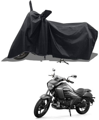 PAGORA Waterproof Two Wheeler Cover for Suzuki(intruder 150, Black)