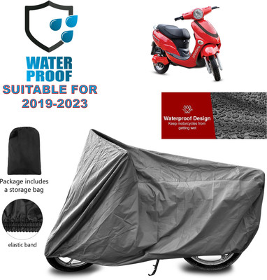 PAGORA Waterproof Two Wheeler Cover for Hero(Electric Photon BS6, Grey)
