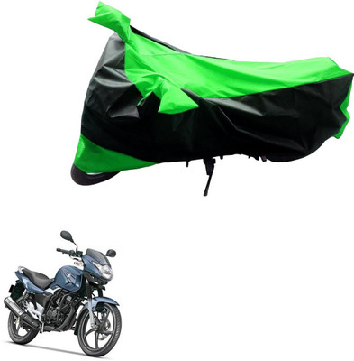 MWBB Waterproof Two Wheeler Cover for Suzuki(GS 150R, Black, Blue)