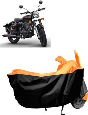 Amexride Two Wheeler Cover for Royal Enfield(350 BS6, Multicolor)