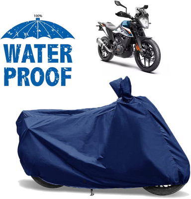 AUTOCAD Waterproof Two Wheeler Cover for KTM(250 Duke BS6, Blue)