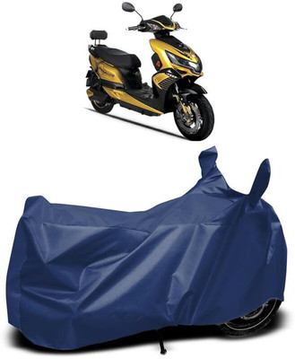 KEDIT Two Wheeler Cover for Okinawa(Praise, Blue)