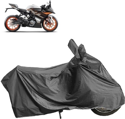 DIGGU Two Wheeler Cover for KTM(RC 125 BS6, Grey)