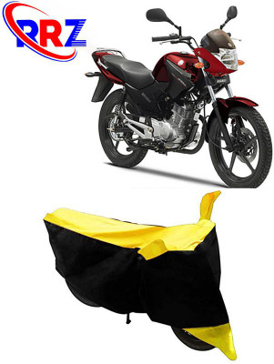 RRZ Waterproof Two Wheeler Cover for Yamaha(YBR 125, Black, Yellow)