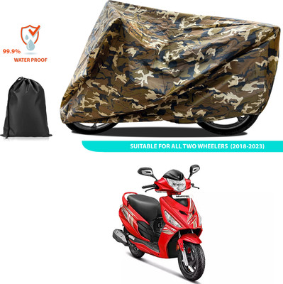 CODOKI Waterproof Two Wheeler Cover for Hero(Maestro Edge 110 BS6, Yellow)