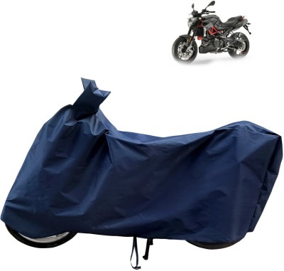 Horseyaart Waterproof Two Wheeler Cover for Aprilia(Shiver 900 BS6, Blue)