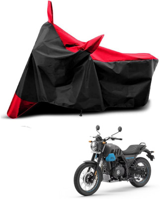 KEDIT Two Wheeler Cover for Royal Enfield(Scrambler 1100, Red, Black)