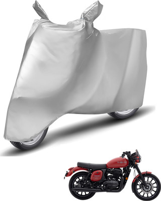 Caronix Waterproof Two Wheeler Cover for JAWA(Jawa, Silver)