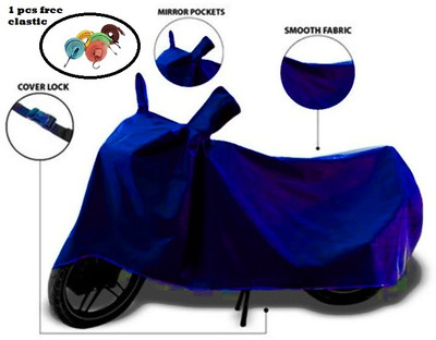ZEDTEEK Waterproof Two Wheeler Cover for Universal For Bike(RC125, Blue)