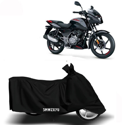 smwzxyu Two Wheeler Cover for Bajaj(Pulsar N160, Black)
