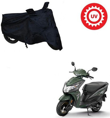 Mdstar Waterproof Two Wheeler Cover for Honda(Deo, Black)