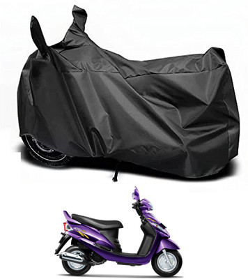 Auto Hub Waterproof Two Wheeler Cover for Mahindra(Rodeo RZ, Black)