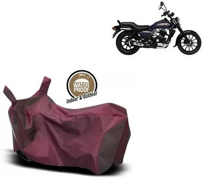 OliverX Waterproof Two Wheeler Cover for Bajaj(Avenger 150 Street, Maroon)