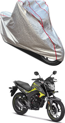 PAGORA Waterproof Two Wheeler Cover for Honda(CB Hornet 160R, Silver)