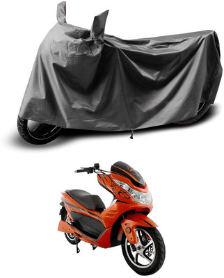 Gali Bazar Waterproof Two Wheeler Cover for Okinawa(Grey)