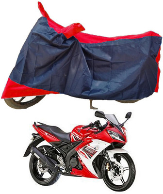Mdstar Waterproof Two Wheeler Cover for Yamaha(R15S, Red, Blue)