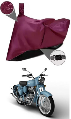 AASHTIK MART Two Wheeler Cover for Royal Enfield(Classic Squadron BS6, Maroon)