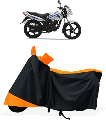 Tricway Two Wheeler Cover for TVS(Sport KS BS6, Orange)
