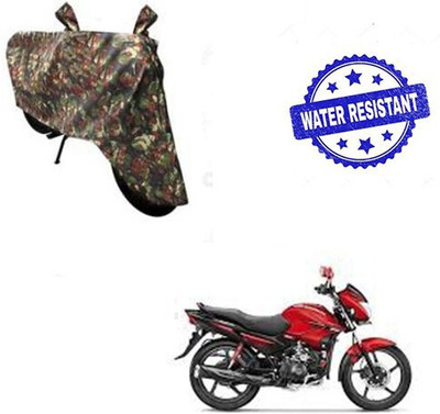 DeepShakshi AUTOMOTIVE Waterproof Two Wheeler Cover for Hero(Glamour FI, Multicolor)