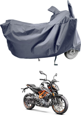 Amexride Two Wheeler Cover for KTM(250 Duke BS6, Grey)