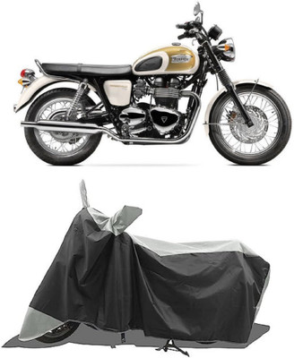 GROFATIK Two Wheeler Cover for Triumph(Bonneville T100, Grey)
