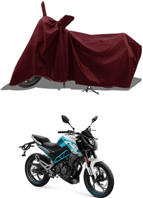 AESTRYD Two Wheeler Cover for CFMoto(150NK, Maroon)