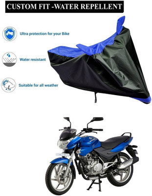 CODOKI Waterproof Two Wheeler Cover for Bajaj(Discover 135, Blue)
