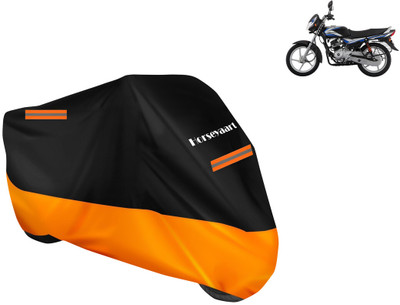 Horseyaart Waterproof Two Wheeler Cover for Bajaj(CT100, Orange)