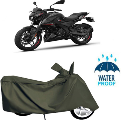 Autoinnovation Waterproof Two Wheeler Cover for Bajaj(Green)