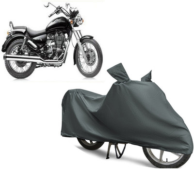 EGAL Waterproof Two Wheeler Cover for Royal Enfield(Thunderbird 500, Grey)