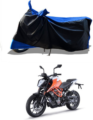 DeepShakshi AUTOMOTIVE Waterproof Two Wheeler Cover for KTM(125 Duke BS6, Blue)