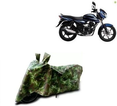 OliverX Waterproof Two Wheeler Cover for Bajaj(Discover 135, Green)