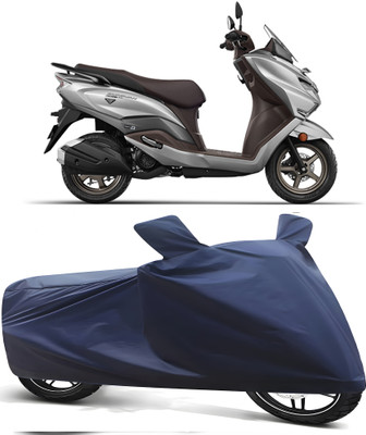 BbcMart Waterproof Two Wheeler Cover for Suzuki(Burgman Street 125, Blue)