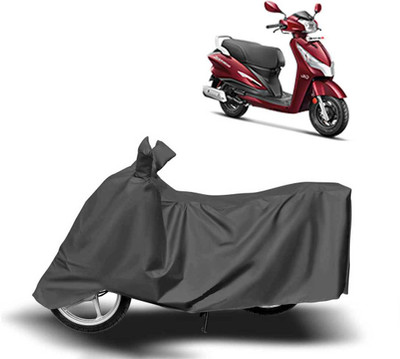 AUTOCAD Waterproof Two Wheeler Cover for Hero(Destini 125, Grey)