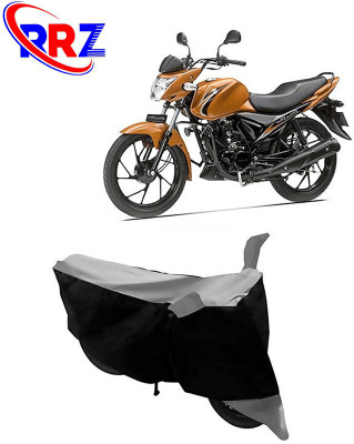 RRZ Waterproof Two Wheeler Cover for Suzuki(Sling Shot, Black, Grey)