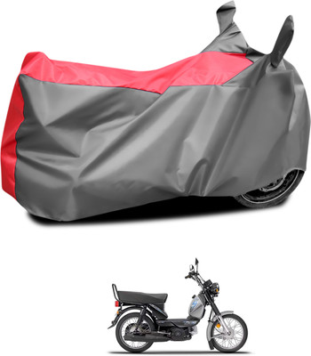GOSHIV-car and bike accessories Waterproof Two Wheeler Cover for TVS(XL 100 Comfort, Grey, Blue)