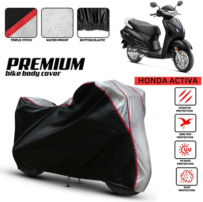 Love Me Waterproof Two Wheeler Cover for Honda(Activa, Multicolor)