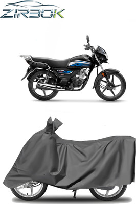 ZIRBOK Waterproof Two Wheeler Cover for Honda(CD 110 Dream, Grey)