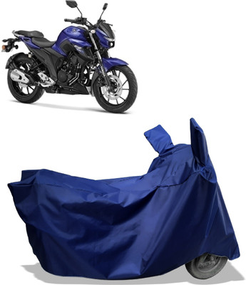 Amexride Two Wheeler Cover for Yamaha(FZ25, Blue)