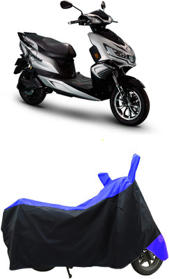 Coxtor Waterproof Two Wheeler Cover for Okinawa(i-Praise, Blue)