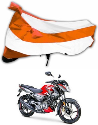 Ascension Two Wheeler Cover for Bajaj(Pulsar NS125, Orange, White)