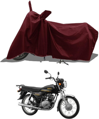DeepShakshi AUTOMOTIVE Two Wheeler Cover for Yamaha(Crux, Maroon)