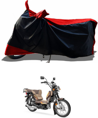 DeepShakshi AUTOMOTIVE Two Wheeler Cover for TVS(XL 100 Heavy Duty BS6, Red)